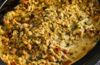Crockpot Hen and Stuffing – Spend With Penni...