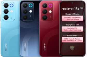 Realme Launches 15X 5G With 144Hz Show And 7000mAh...