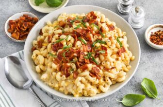 Straightforward Creamy Corn Pasta