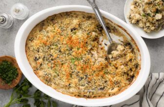 Hen and Mushroom Casserole – Spend With Penn...